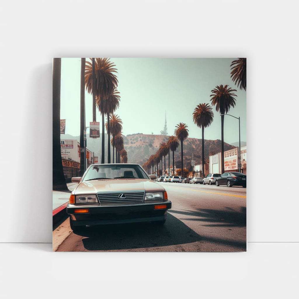 Vintage Lexus in Los Angeles - Classic Elegance on Wheels
