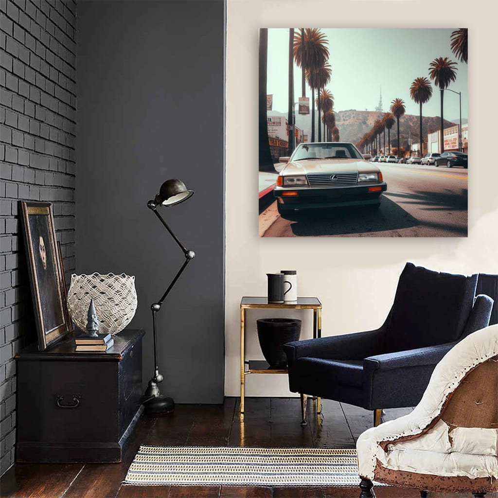 Vintage Lexus in Los Angeles - Classic Elegance on Wheels