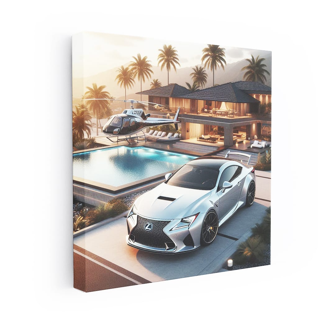 Lexus Rc Luxury Li Wall Art