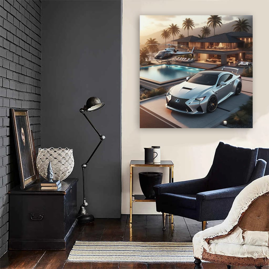 Lexus Rc Luxury Li Wall Art