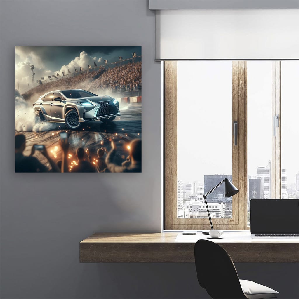 Lexus Rx Drift Wall Art