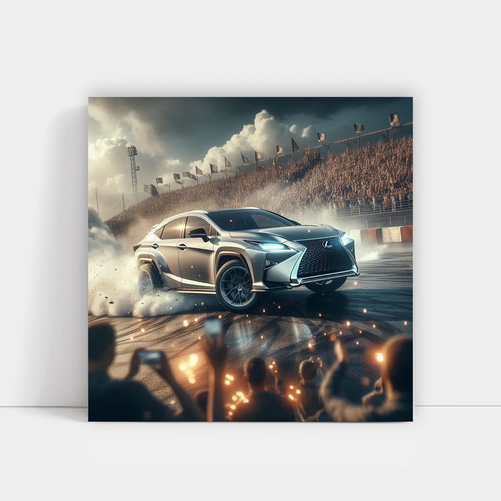 Lexus Rx Drift Wall Art