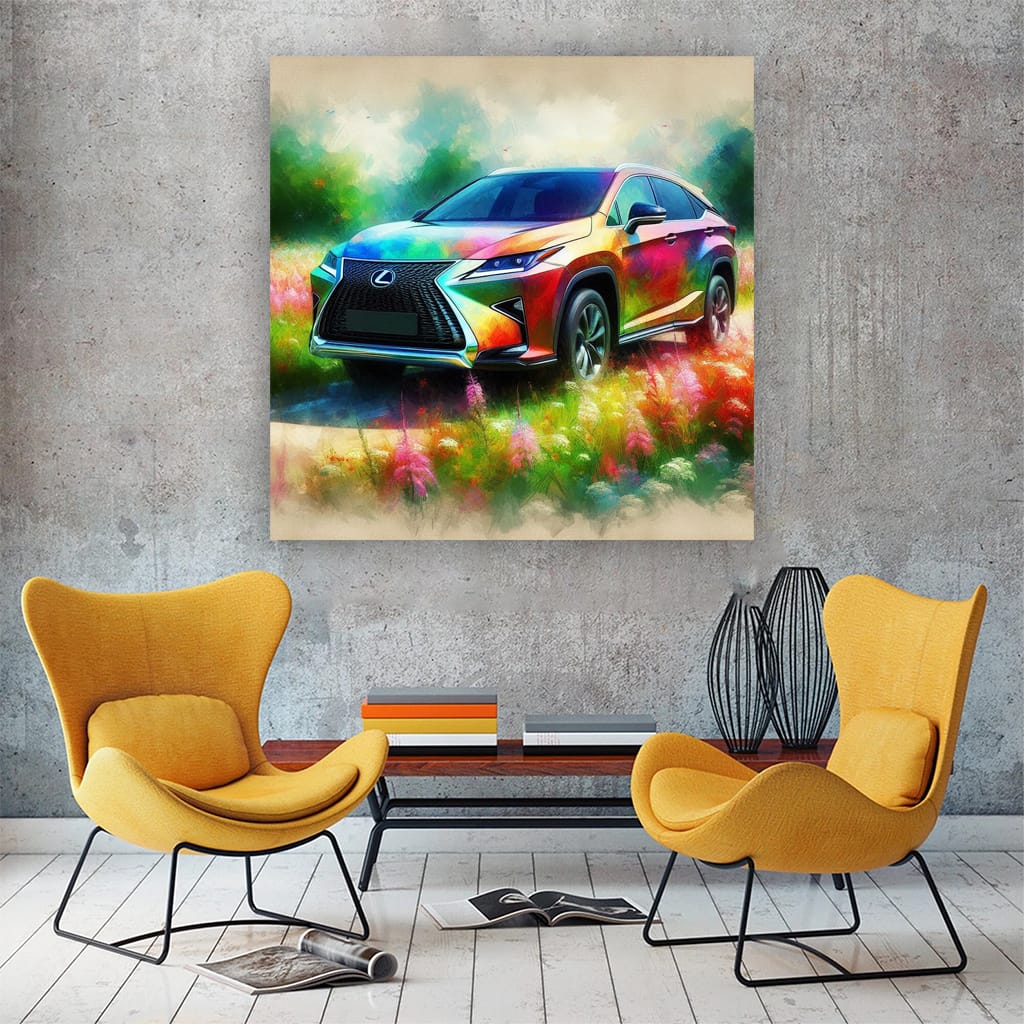 Lexus Rx Impressioni Wall Art