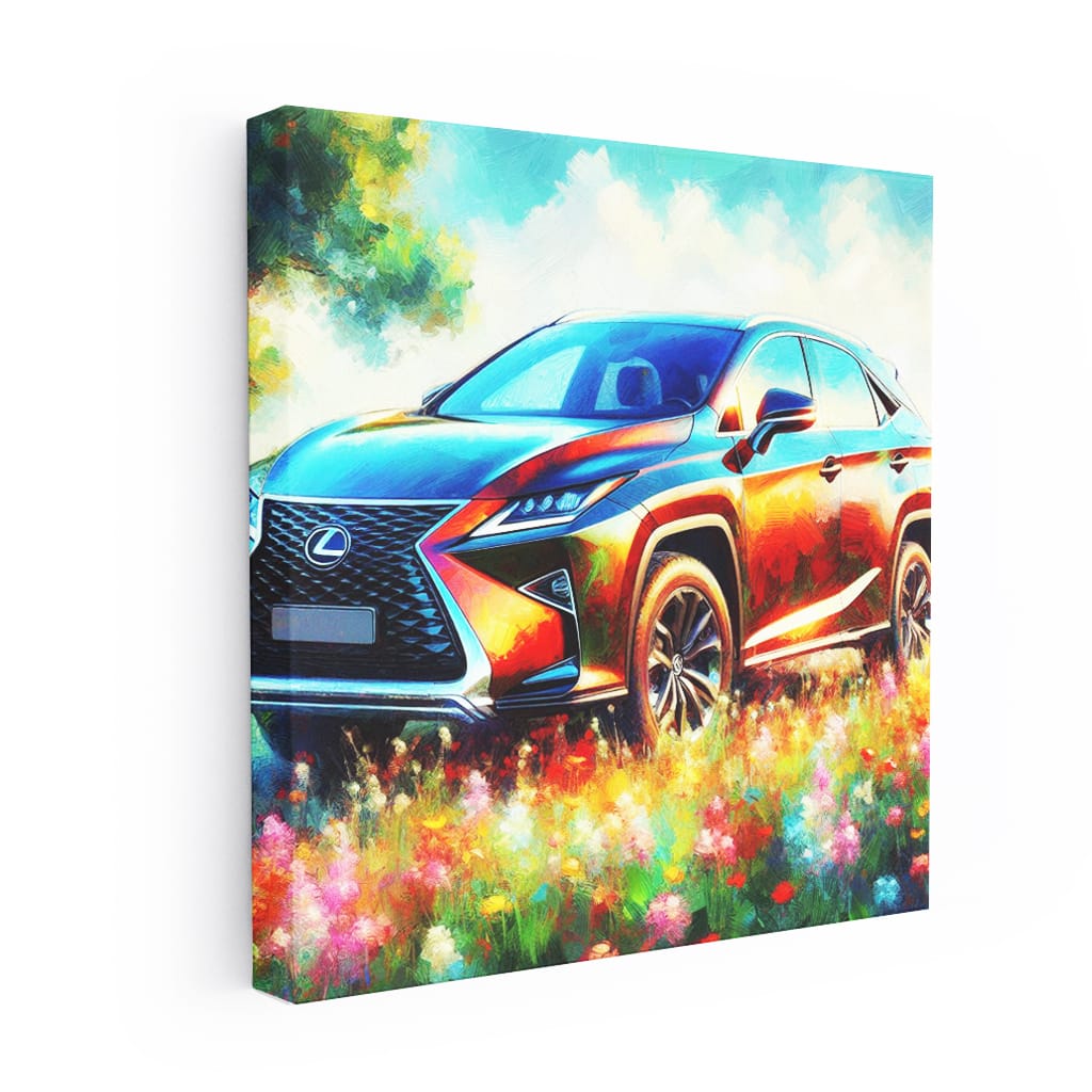 Lexus Rx Impressionism Wall Art