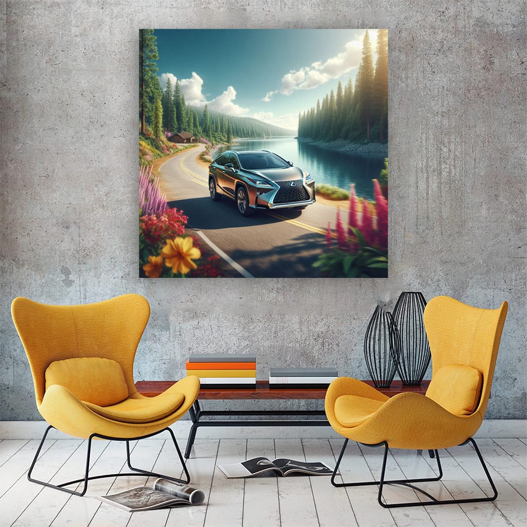 Lexus Rx Riv Wall Art