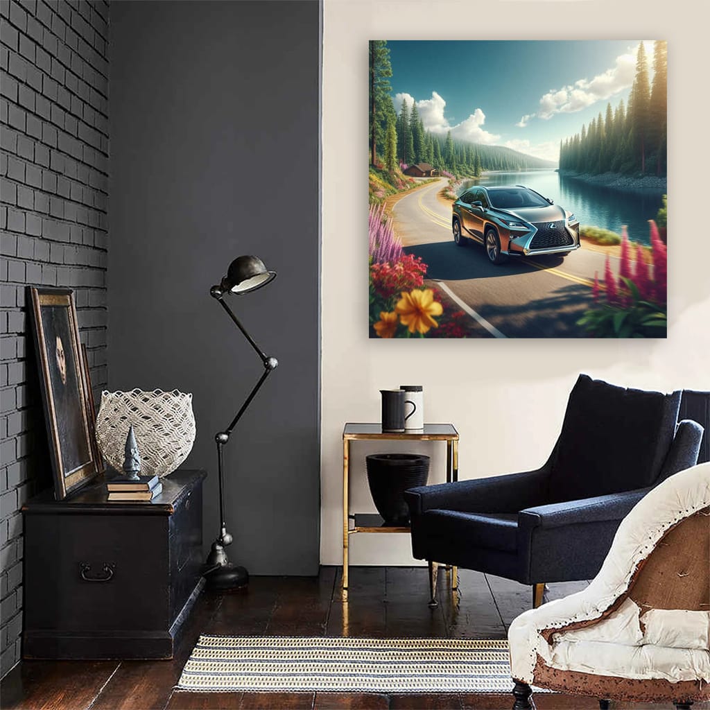 Lexus RX River Adventure: Luxury Meets Nature