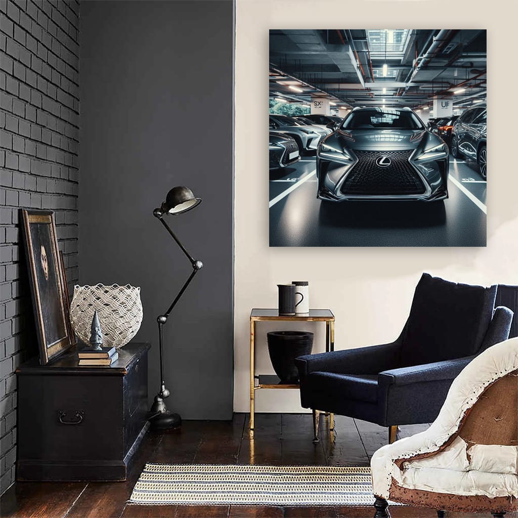 Lexus UX Compact Parking - Urban Elegance in Motion
