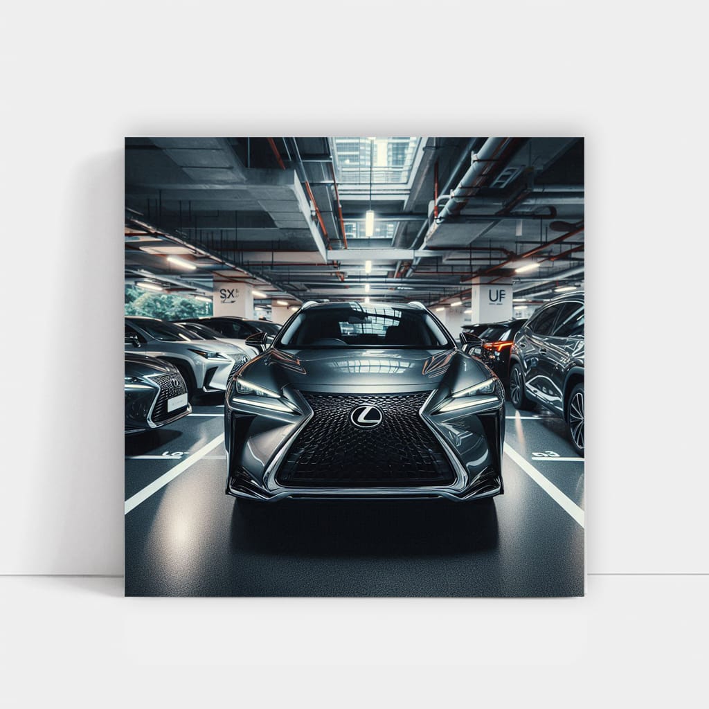 Lexus UX Compact Parking - Urban Elegance in Motion