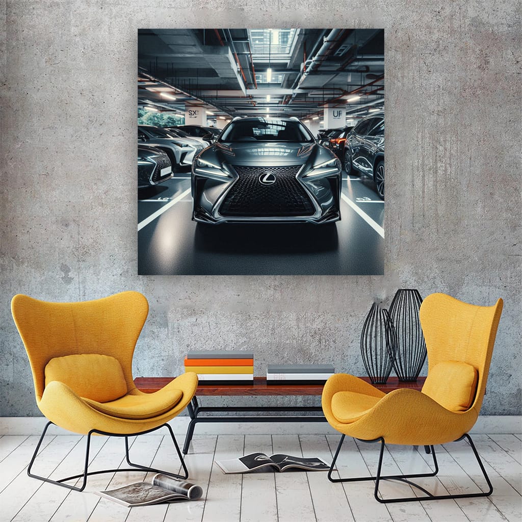 Lexus UX Compact Parking - Urban Elegance in Motion
