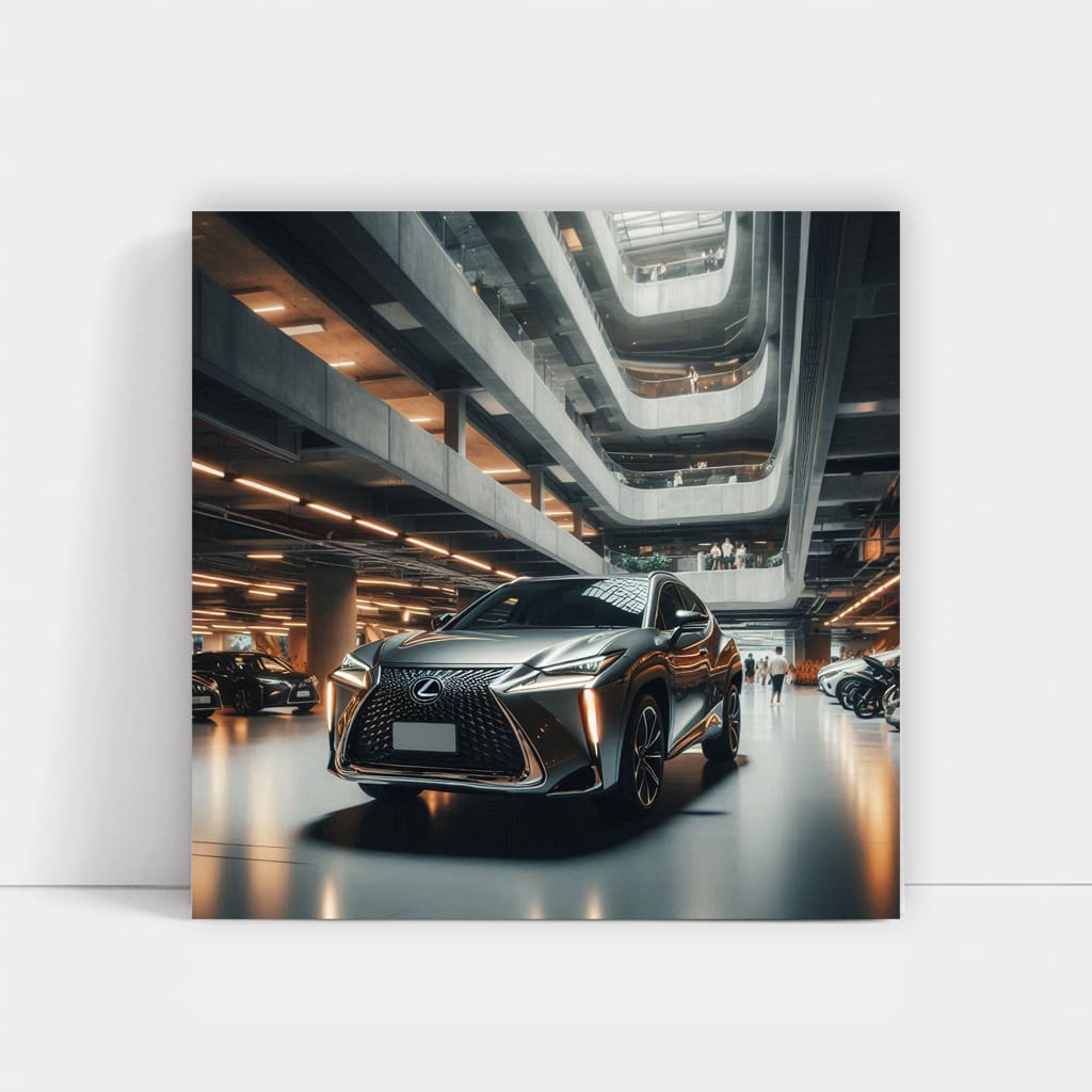 Lexus Ux Parking Wall Art