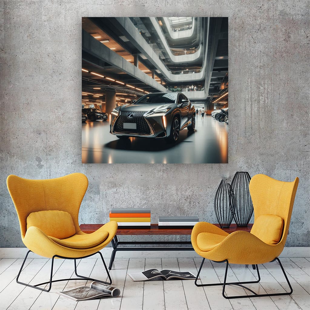 Lexus Ux Parking Wall Art