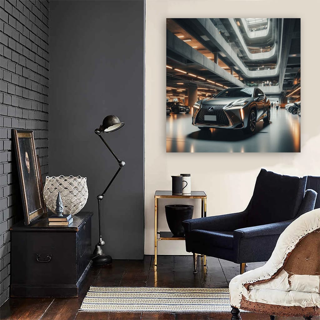 Lexus Ux Parking Wall Art