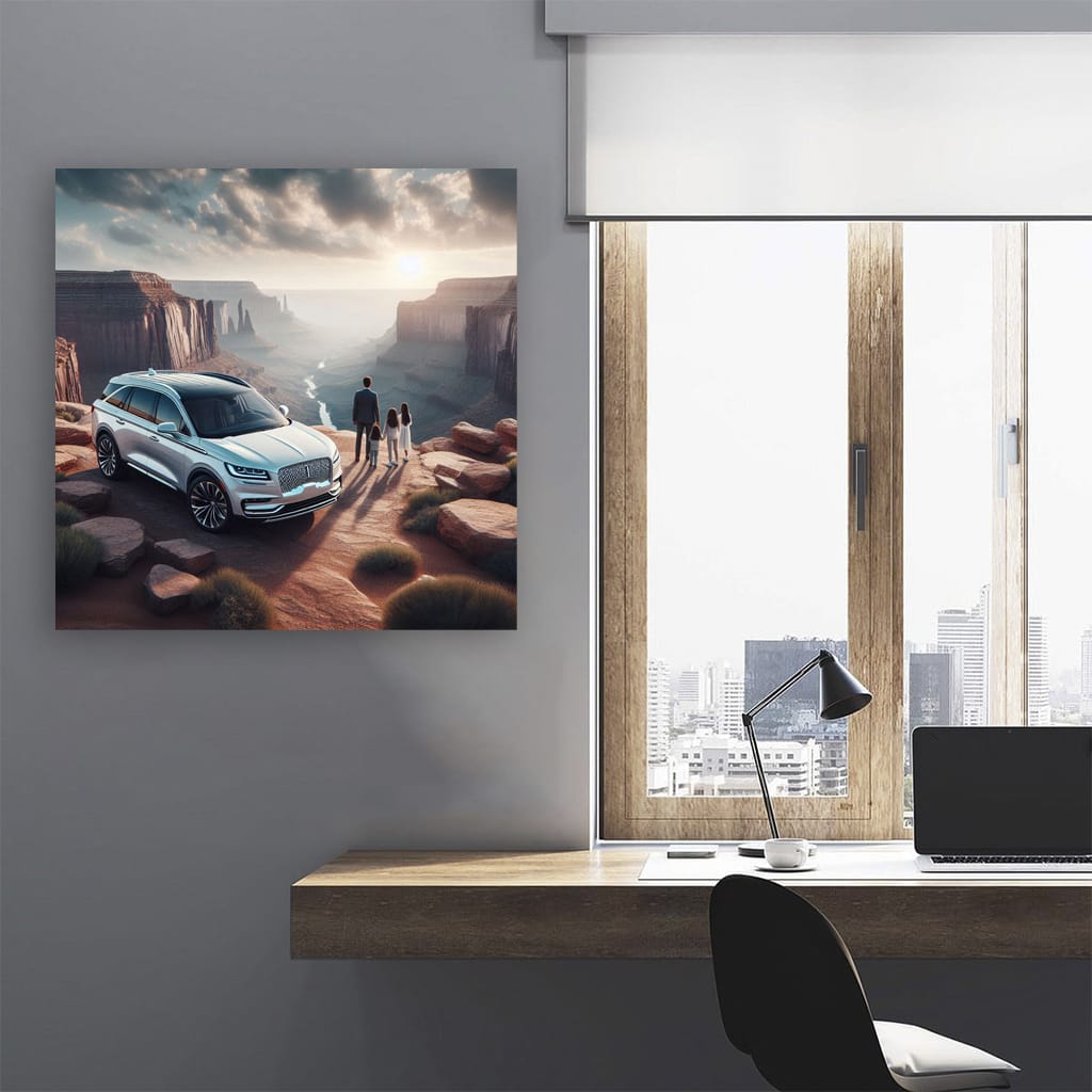 Lincoln Aviator Cany Wall Art