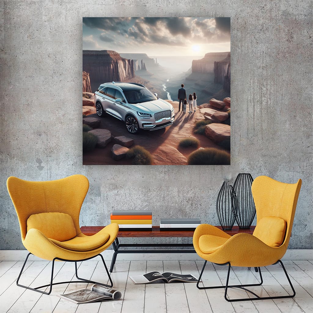 Lincoln Aviator Cany Wall Art