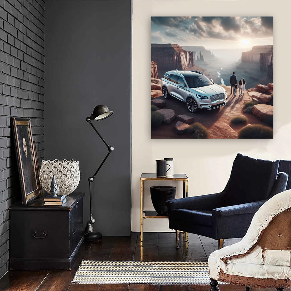 Lincoln Aviator Cany Wall Art