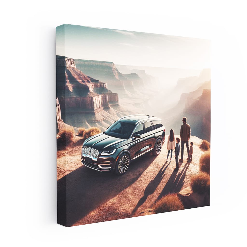 Lincoln Aviator Canyon Wall Art