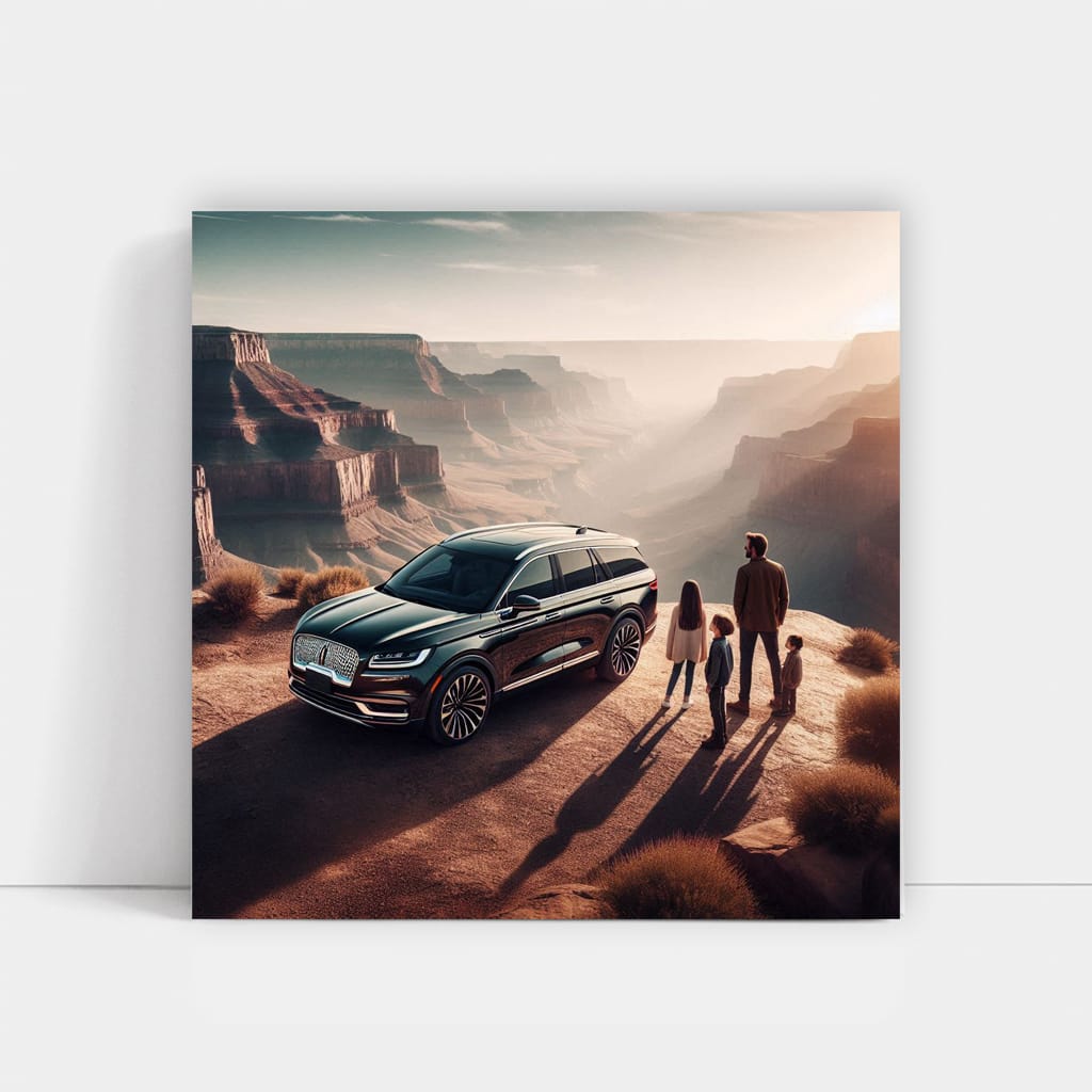 Lincoln Aviator Canyon Wall Art