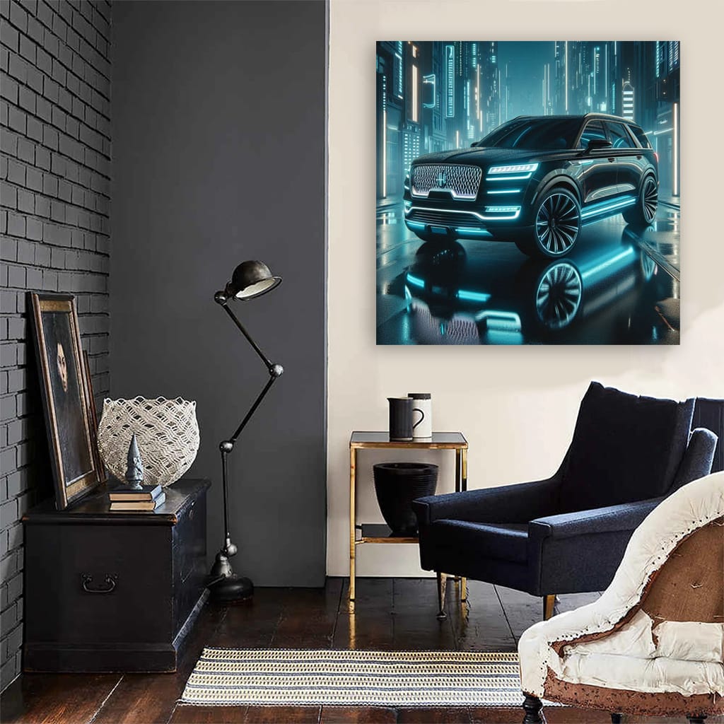 Lincoln Aviator Ne Wall Art