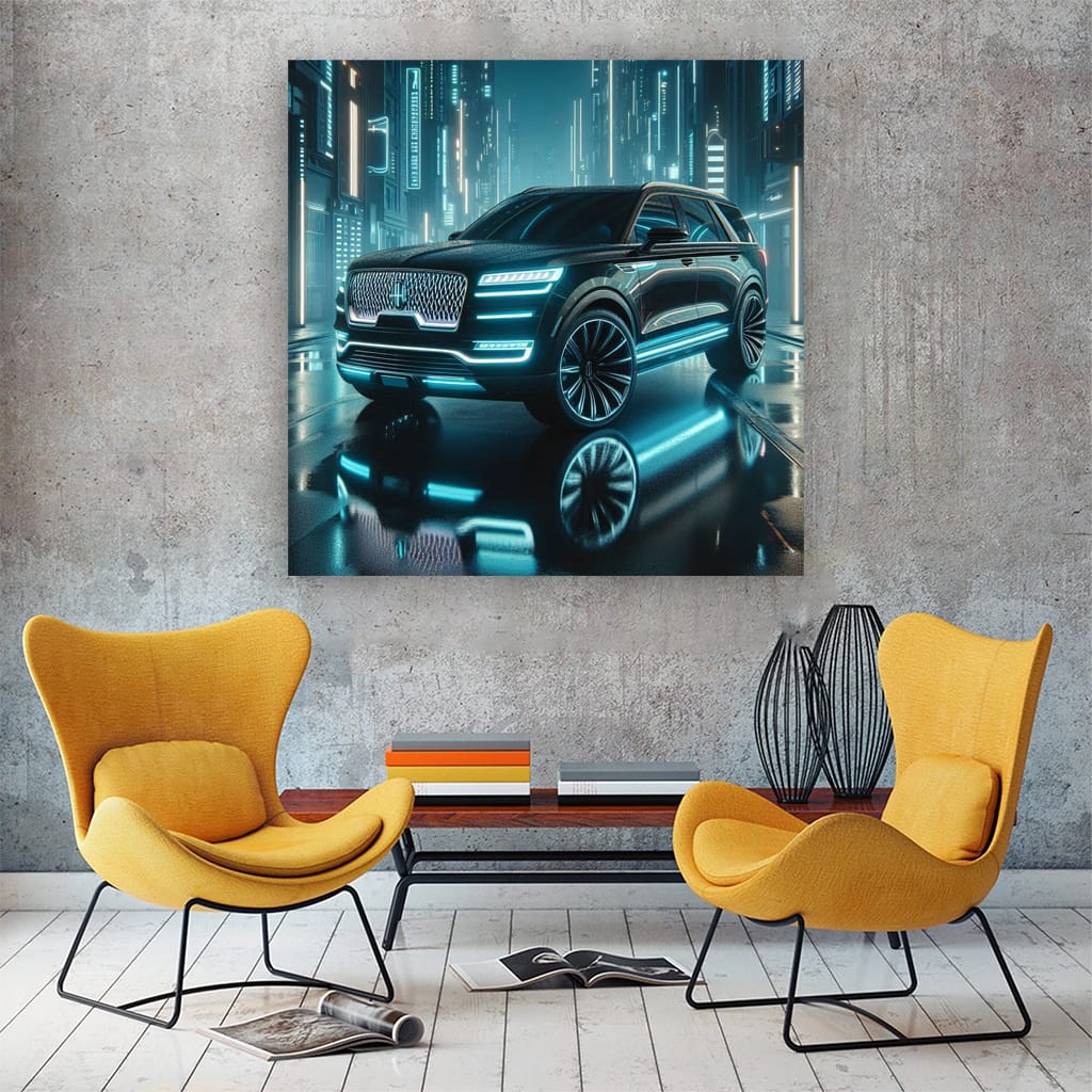 Lincoln Aviator Ne Wall Art