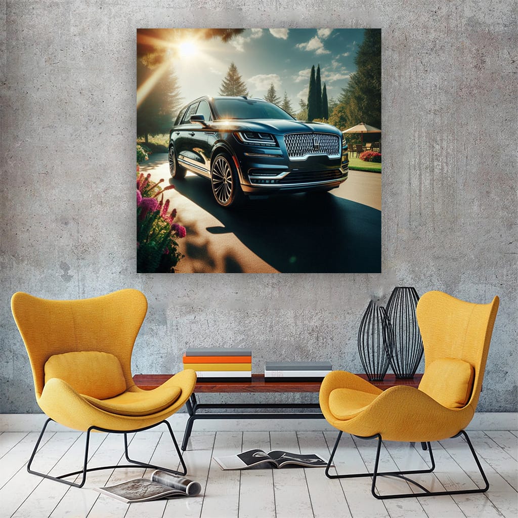 Lincoln Aviator Sunny Weath Wall Art