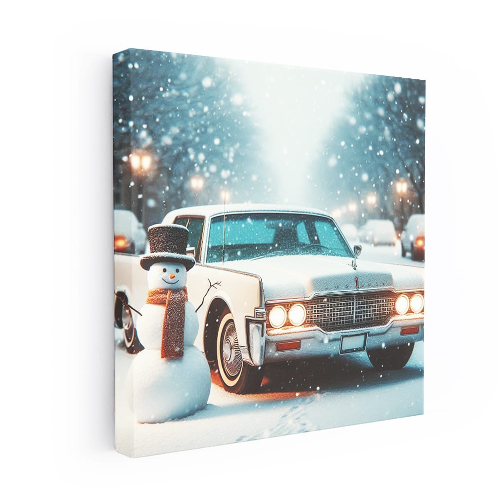 Lincoln Continental Wint Wall Art