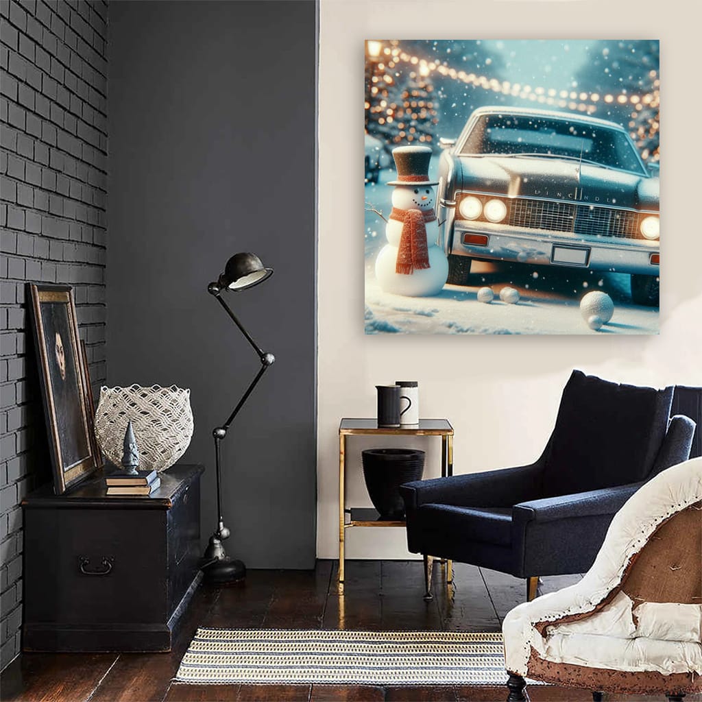 Lincoln Continental Winter Elegance - Luxury on Ice