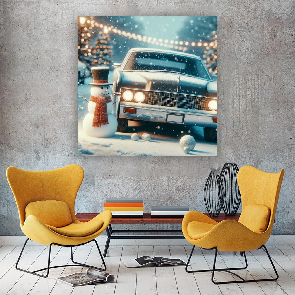 Lincoln Continental Winter Elegance - Luxury on Ice
