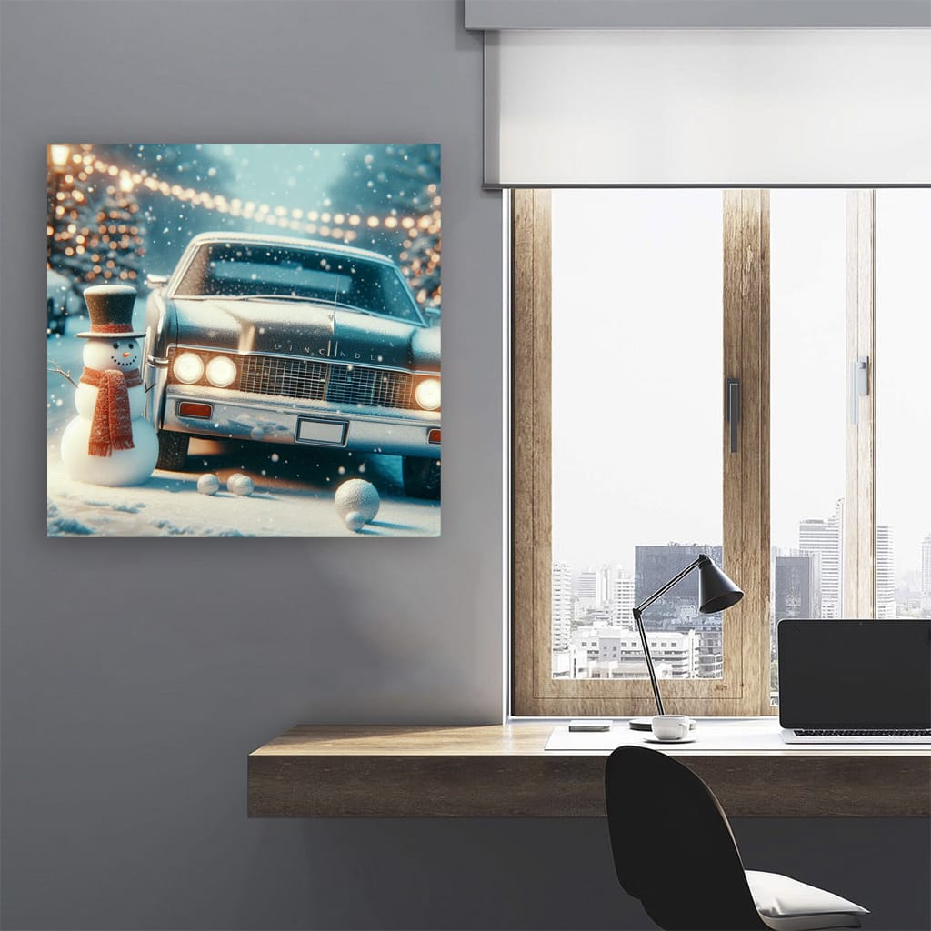 Lincoln Continental Winter Elegance - Luxury on Ice