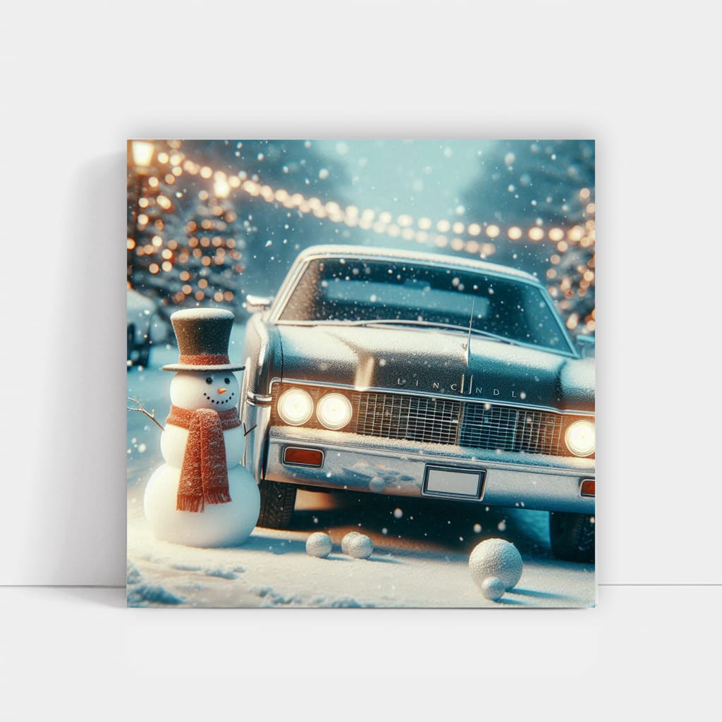 Lincoln Continental Winter Elegance - Luxury on Ice