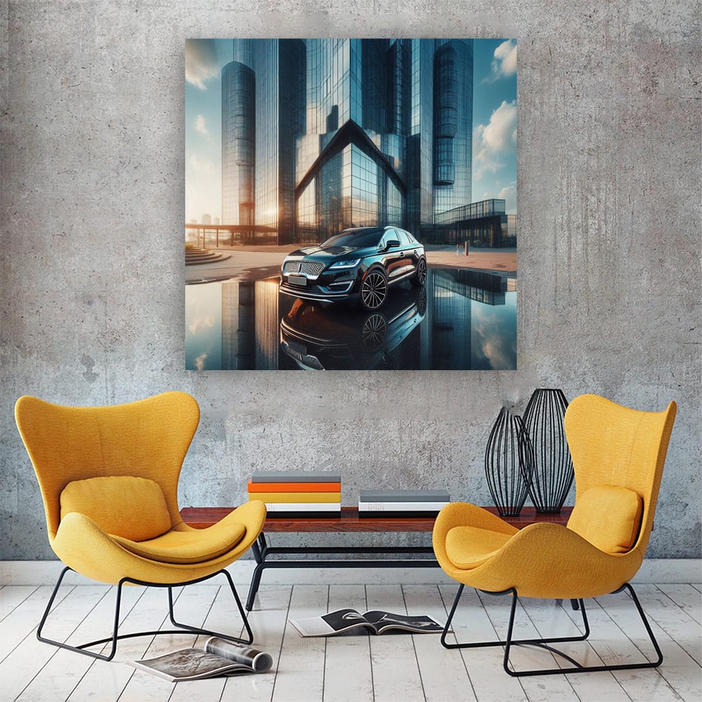 Lincoln Mkc Buildi Wall Art