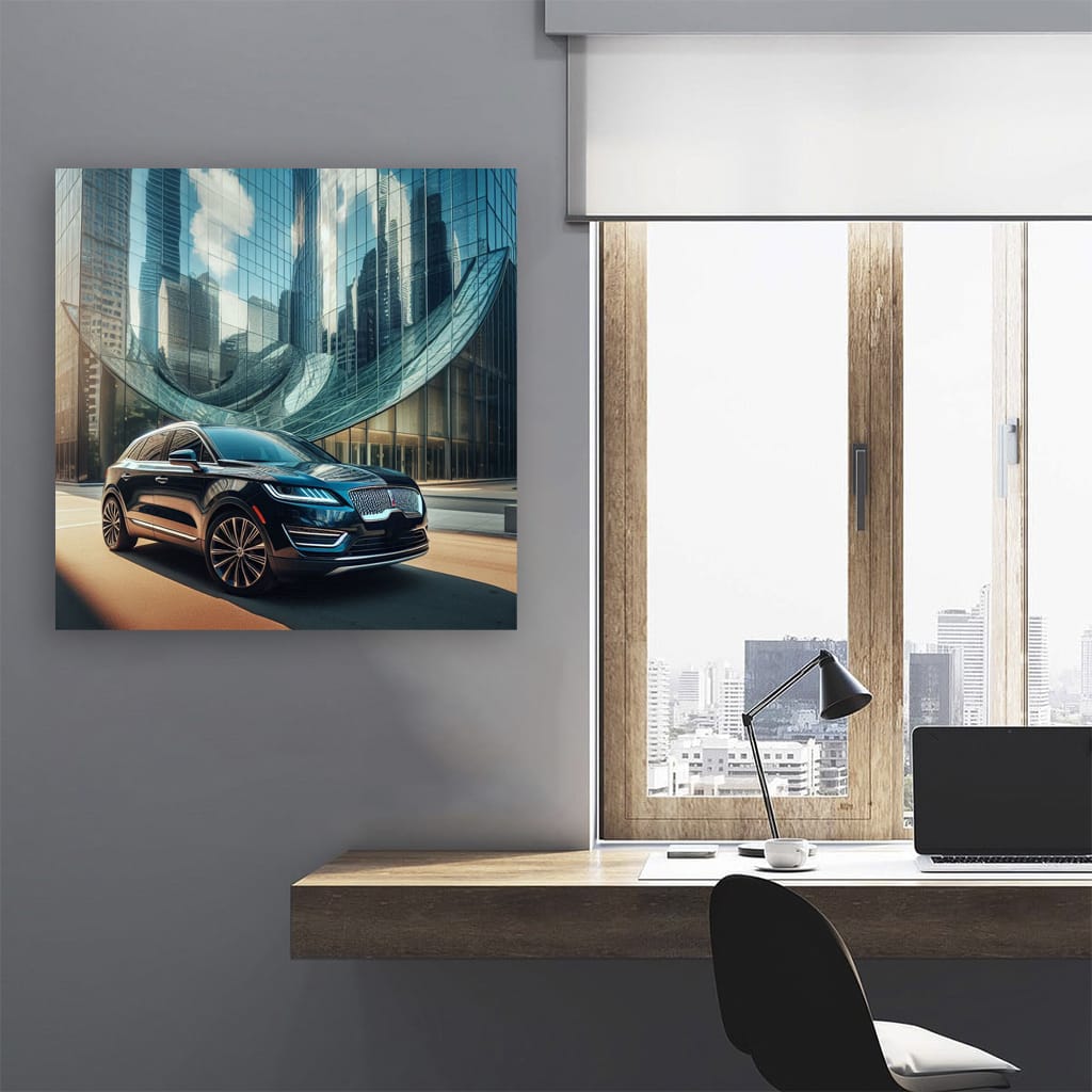 Lincoln Mkc Building Wall Art