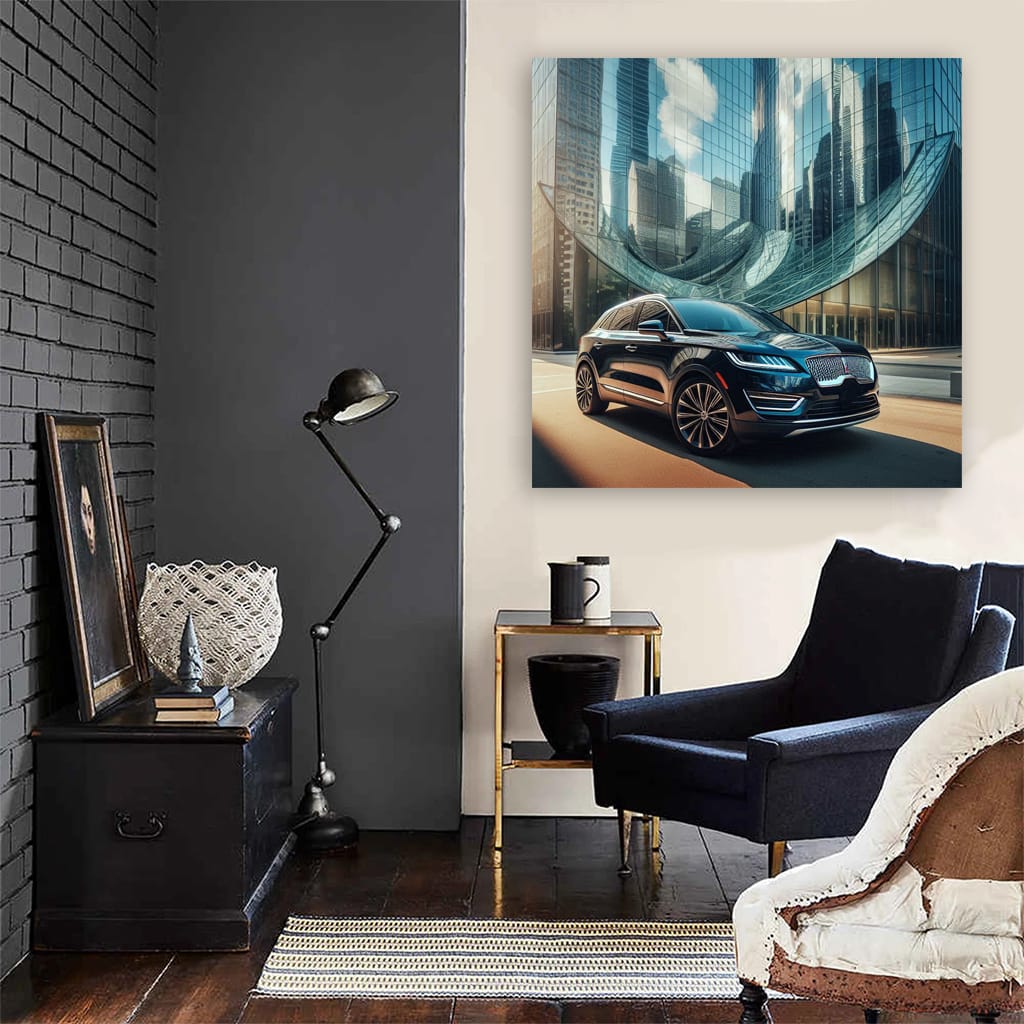 Lincoln Mkc Building Wall Art