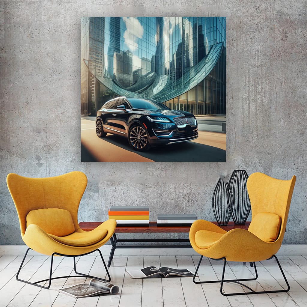 Lincoln Mkc Building Wall Art