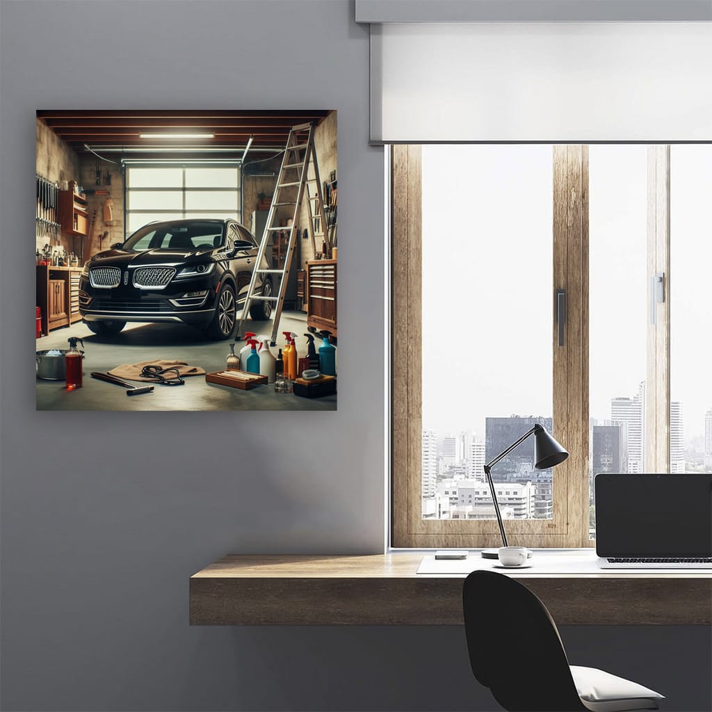 Lincoln Mkc Garage Wall Art