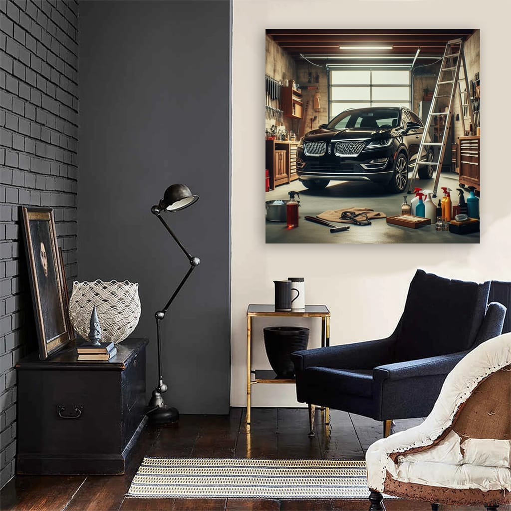 Lincoln Mkc Garage Wall Art