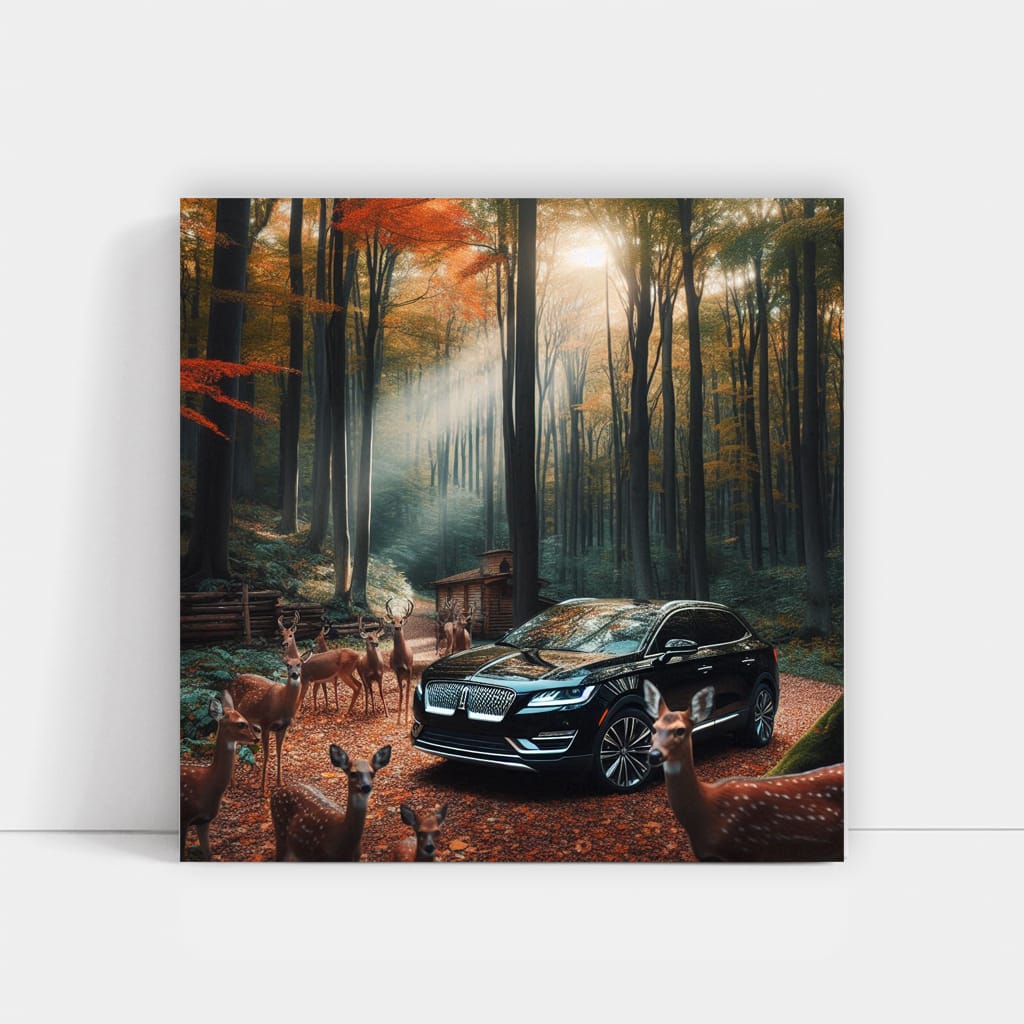 Lincoln MKC Adventure in National Park - Elegant Explorer