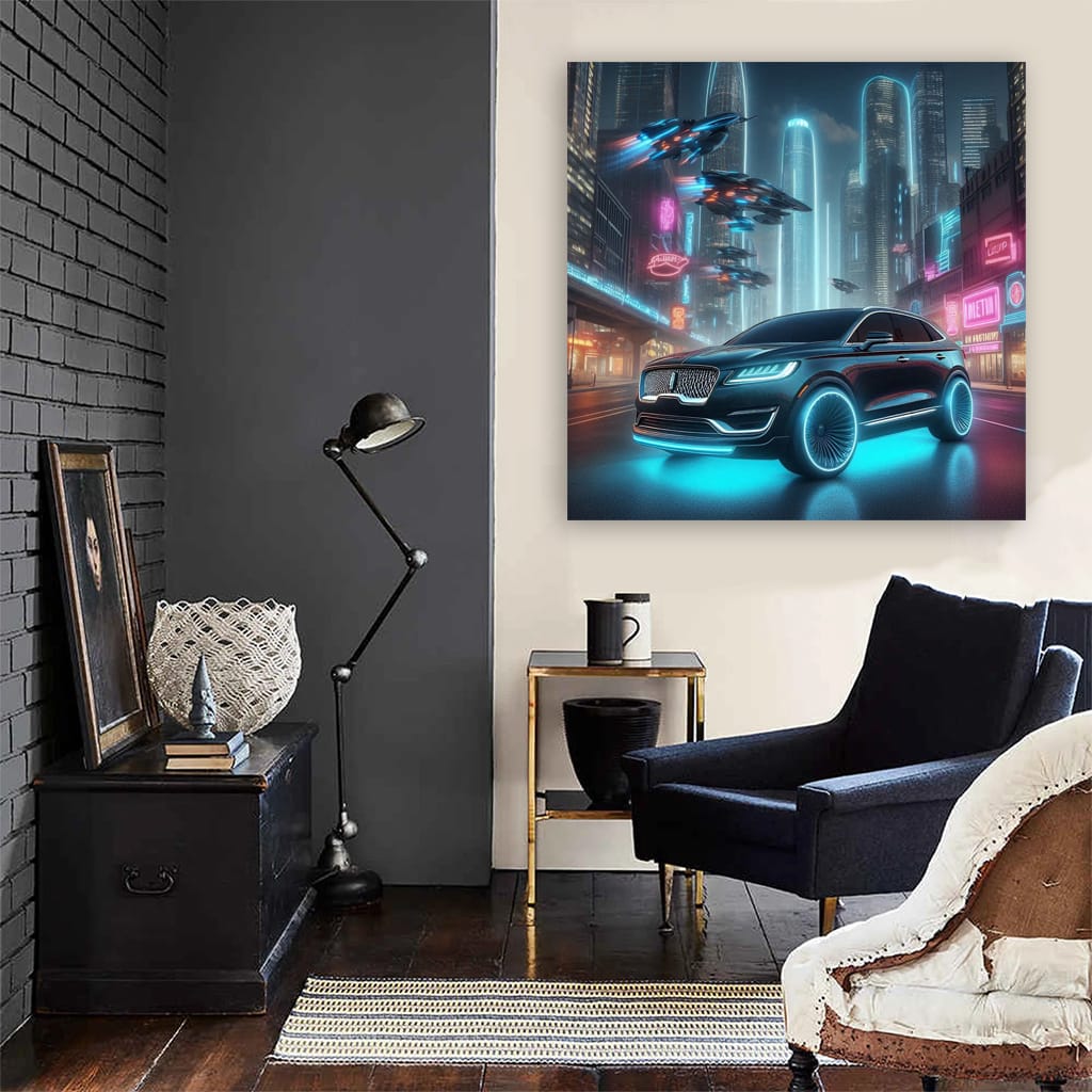 Lincoln MKX Neon - Sleek Luxury in Motion
