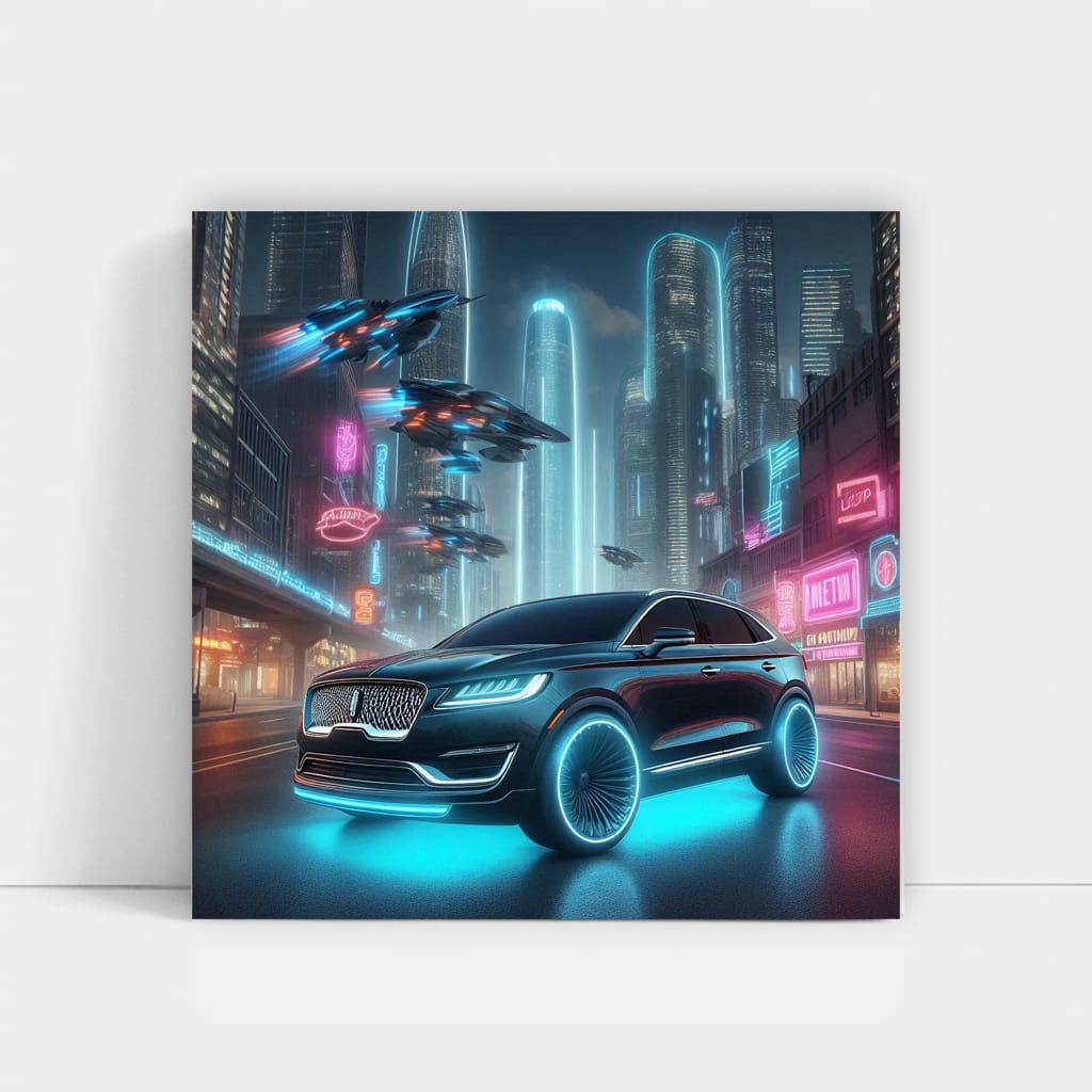 Lincoln MKX Neon - Sleek Luxury in Motion