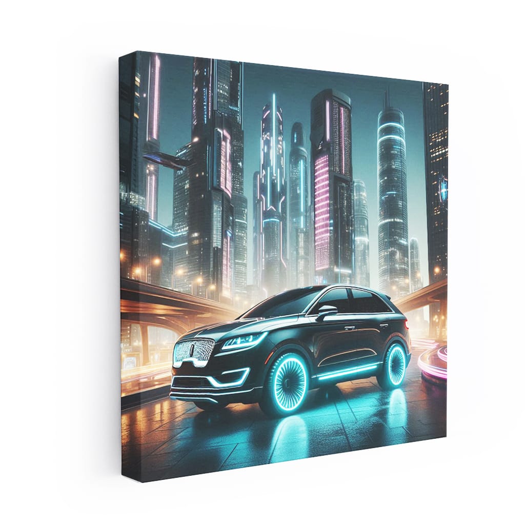 Lincoln Mkx Neon Wall Art