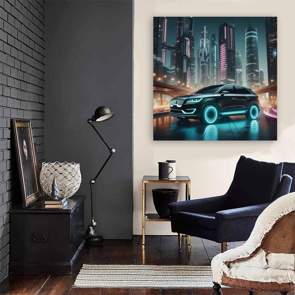 Lincoln MKX Neon - Sleek Elegance in Motion