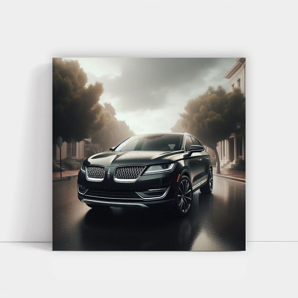 Lincoln Mkx Overcast Weath Wall Art