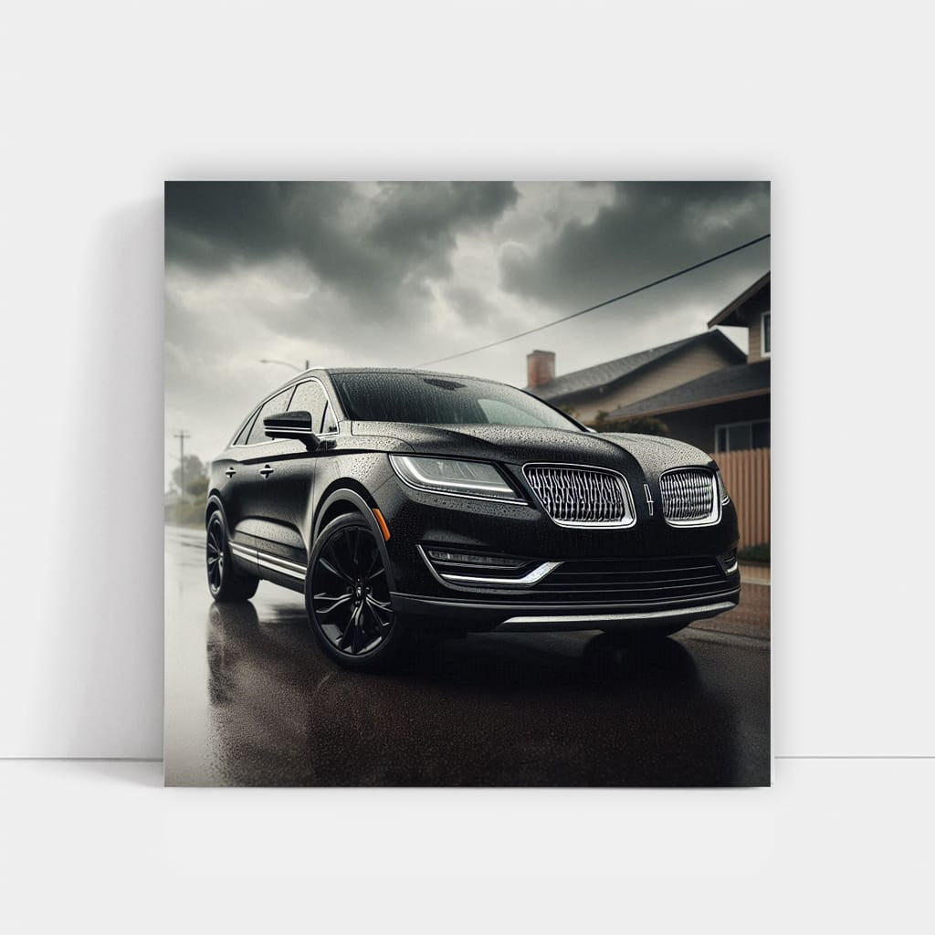 Lincoln Mkx Overcast Weather Wall Art