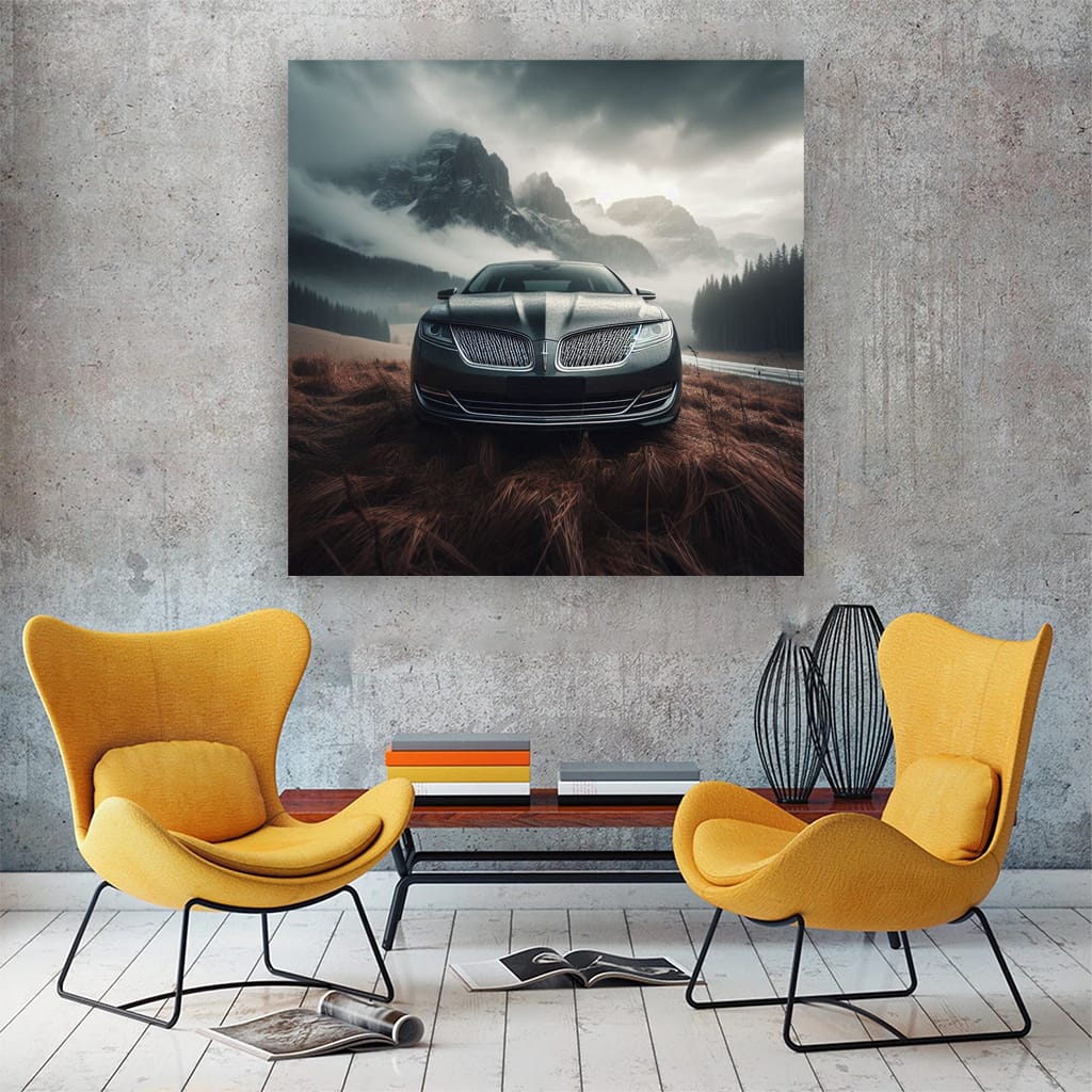 Lincoln Mkz Overcast Weath Wall Art