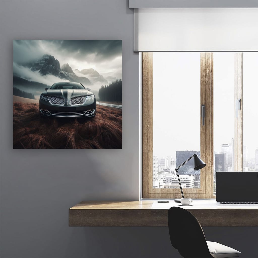 Lincoln Mkz Overcast Weath Wall Art