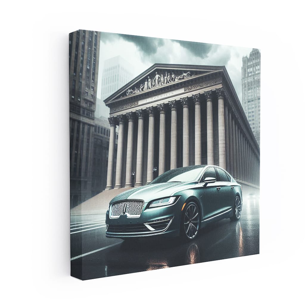 Lincoln Mkz Overcast Weather Wall Art