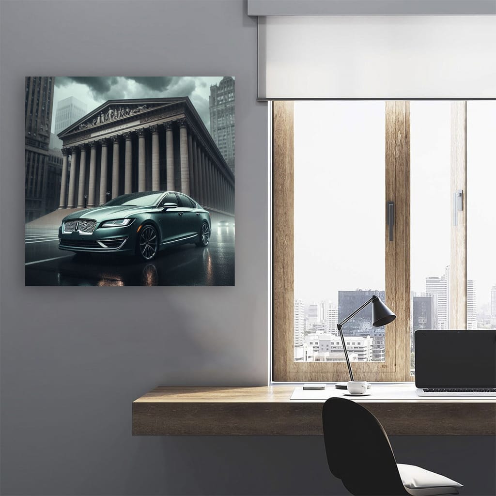 Lincoln Mkz Overcast Weather Wall Art