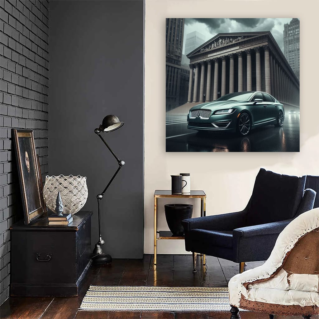 Lincoln MKZ in Cloudy Weather - Elegance in Motion