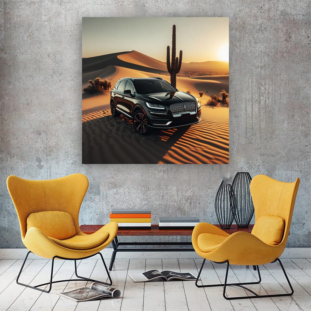 Lincoln Nautilus in Desert Terrain - Elegance & Power