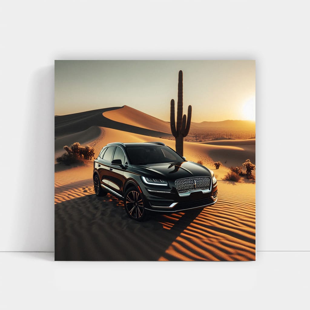 Lincoln Nautilus in Desert Terrain - Elegance & Power