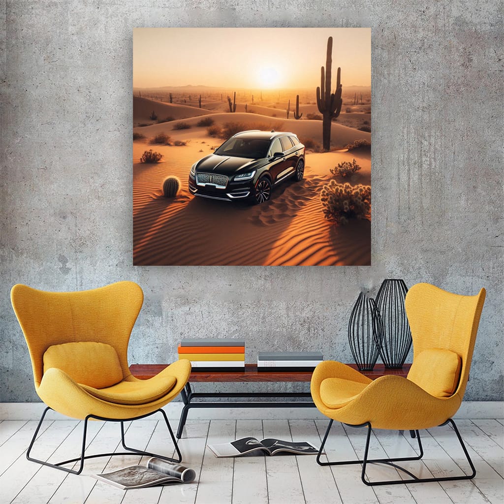 Lincoln Nautilus in Desert - Luxury Meets Elegance